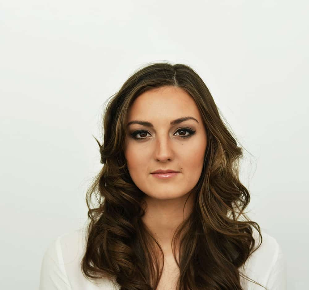Hair and makeup together for photoshoot in Winchester Hampshire
